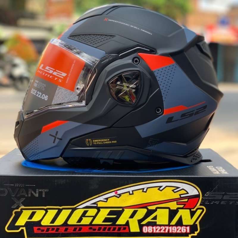 Jual Ls2 Ff901 Advant X Oblivion Matt Blue Di Seller Regstore ...