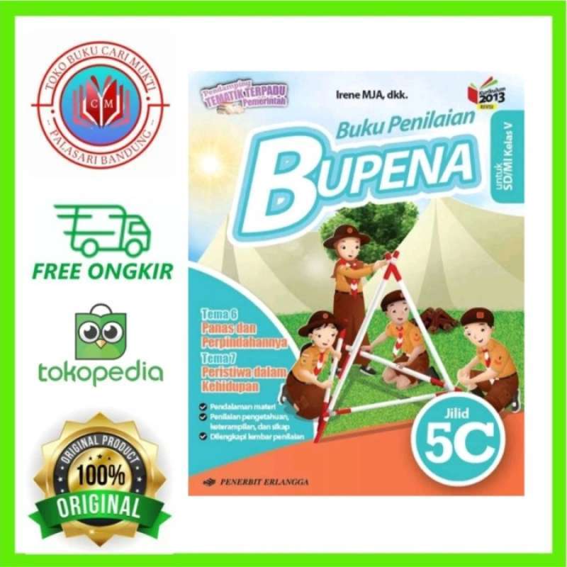 Promo Buku Bupena Jilid 5c Untuk Sd/mi Kelas 5 K.13 Revisi Penerbit ...