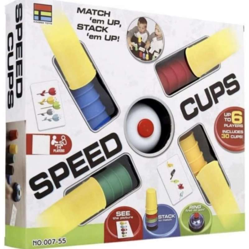 Promo Mainan Stacking Cup Quick Cups Speed Cups Board Game Diskon 23% ...