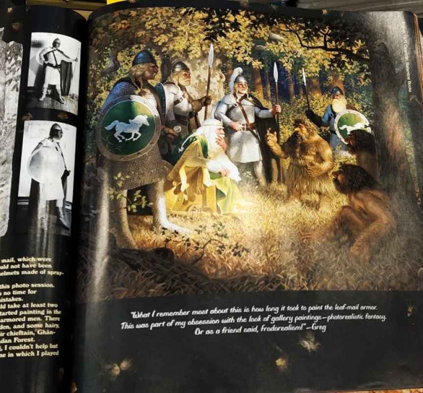 Promo Lotr Illustration Book Gregory Hildebrandt Tolkien Years Diskon