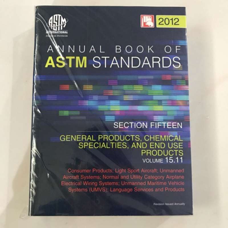 Promo Buku Astm Standards Volume 15.11 Aircraft Systems Maritime ...