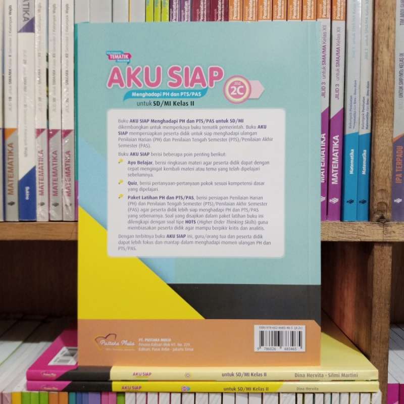 Promo Buku Tematik Aku Siap 2c Kelas 2 Sd K13 Pustaka Mulia Diskon 23% ...