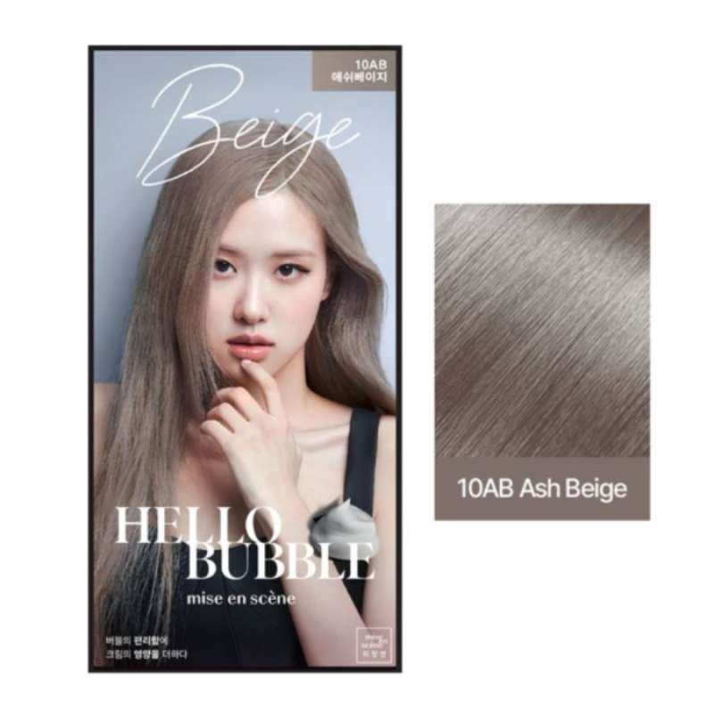 Jual [ready Stock] Mise En Scene Hello Bubble Dye Hair Coloring Choco
