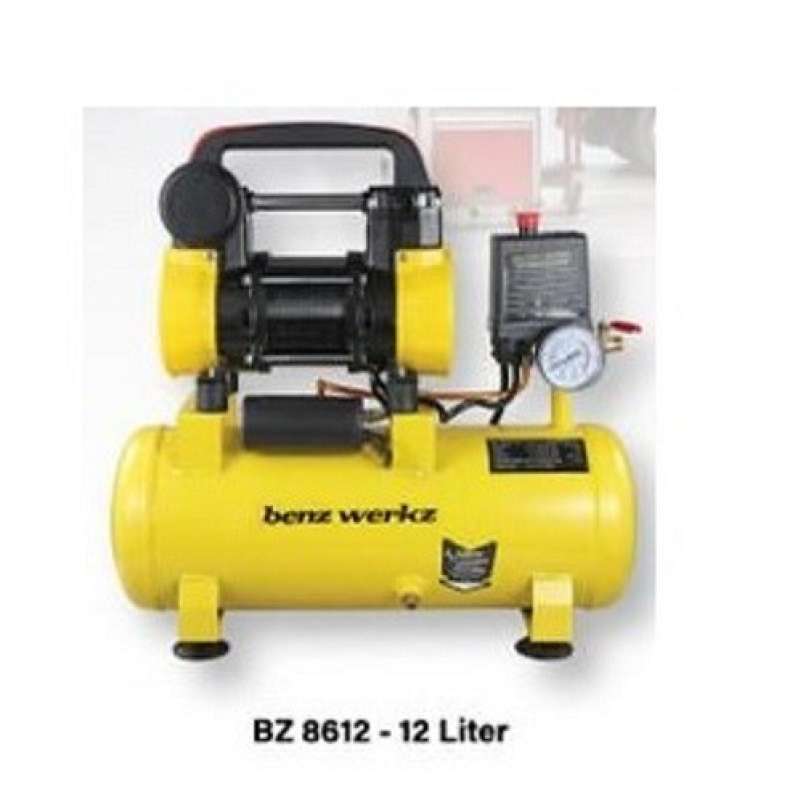 Compressor Shin Jual Benz Kompresor Angin Oilless 12liter / Compressor Oilless 750watt ...