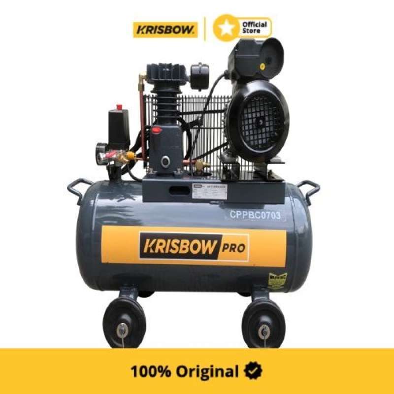 Compressor Shin Jual Krisbow Air Compressor Kompresor Angin 3/4hp 8 Bar Cppbc0703 Di ...