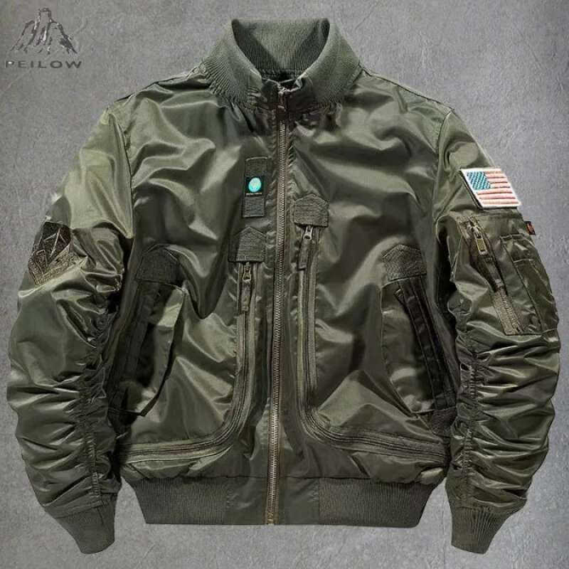 Jaket bomber us army hot sale
