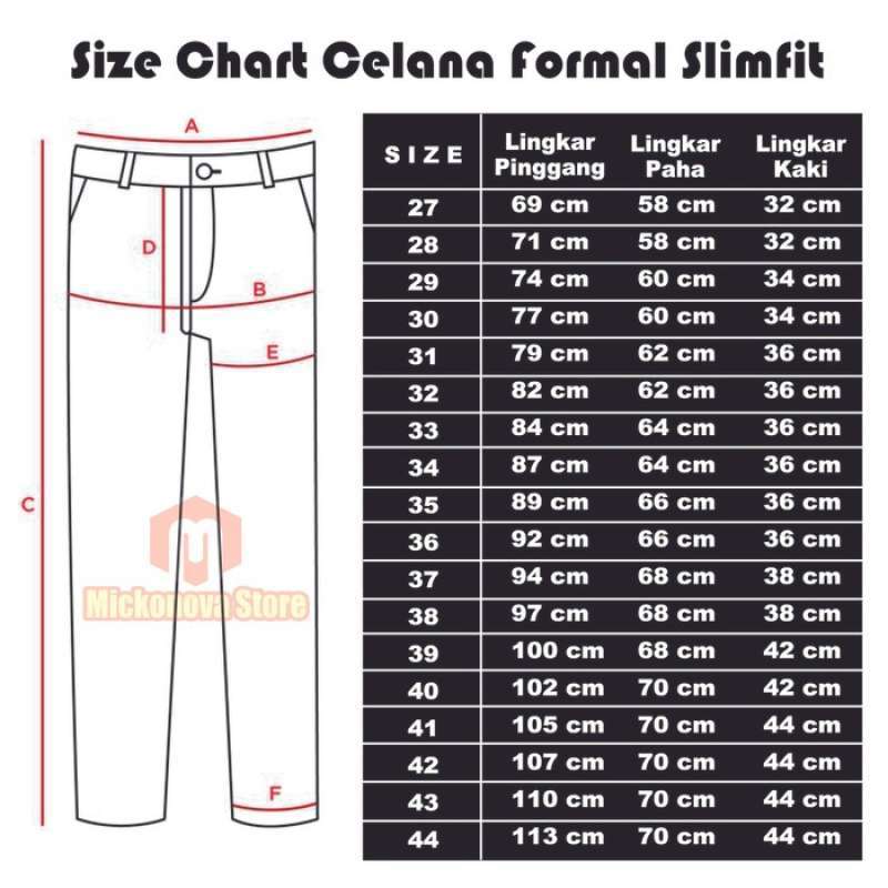 Jual Celana Bahan Pria Big Size Kantor Formal Kerja Panjang Slimfit ...