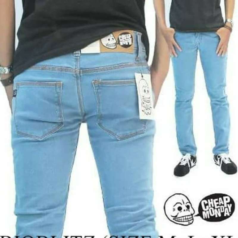 Jual Celana Jeans Cheap Monday Slim Fit Jeans Slimfit Pria Warna Bioblitz Di Seller Raindrop Cengkareng Timur Kota Jakarta Barat Blibli