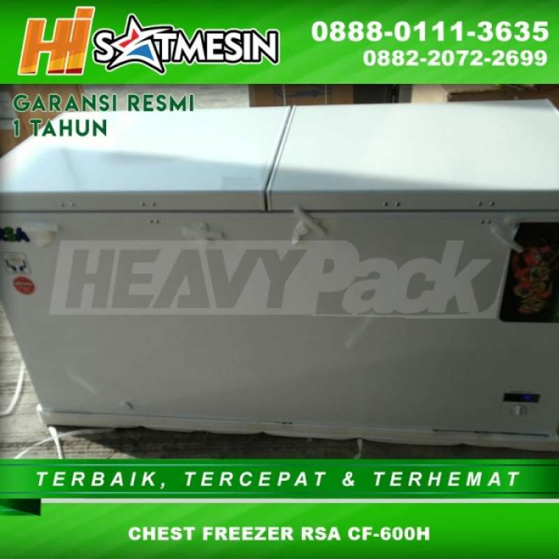 Promo Rsa Cf-600h Chest Freezer / Cf 600 H Freezer Frozen Food ...