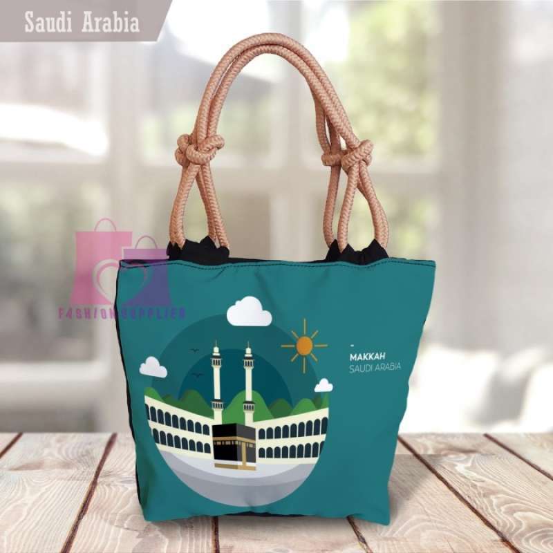 Jual Totebag Sumbu Printing Untuk Souvenir Dan Oleh oleh Haji Dan Umroh Masjidil Vibe Di Seller Winter Cengkareng Timur Kota Jakarta Barat Blibli