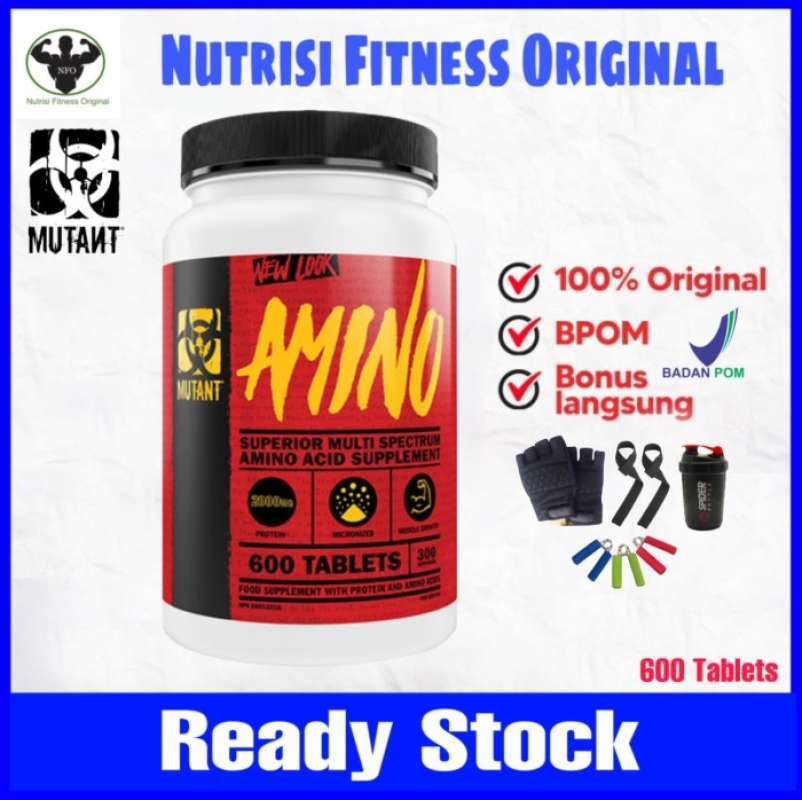 Promo Mutant Amino 600 Tabs Diskon 33% Di Seller Aninda Store Id ...