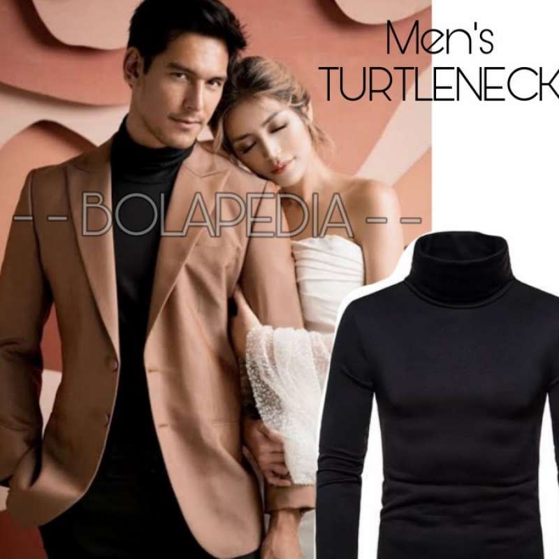 Jual Kaos Turtleneck Hitam Turtle Neck Pria Baju Distro Kerah Tinggi Hoodie Di Seller My Hoby Store Linggajaya Kota Tasikmalaya Blibli