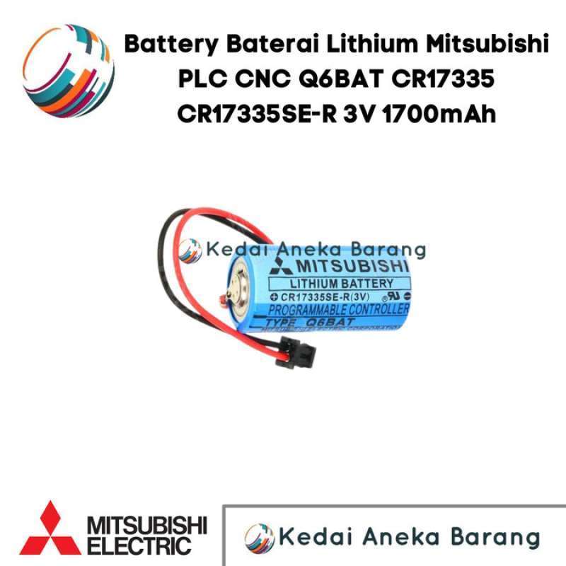 Jual Baterai Battery Lithium Mitsubishi Q6bat Cr17335se-r 3v 1700mah Q6-bat Di Seller Aghanim Jual Baterai Battery Lithium Mitsubishi Q6bat Cr17335se-r 3v 1700mah Q6-bat Di Seller Aghanim
