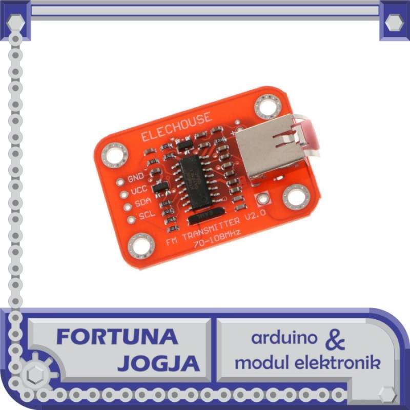 Jual Modul Transmitter Fm Radio V2.0 I2c Interface 70-108mhz Di Seller ...