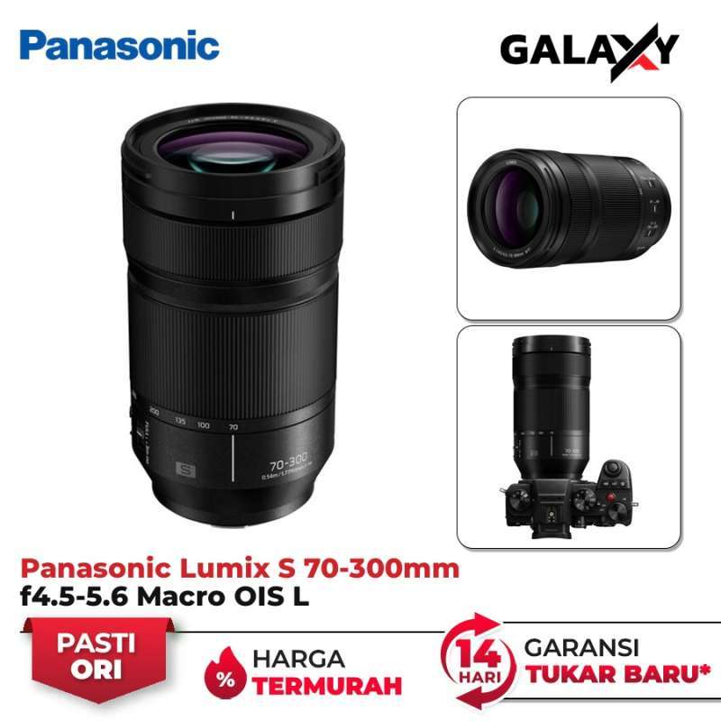 Promo Panasonic Lumix S 70-300mm F4.5-5.6 Macro Ois L Mount 70-300