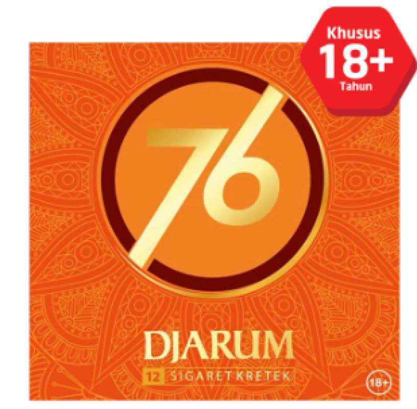 Promo Rokok Djarum 76 Kretek 12 Batang 1 Slop Diskon 2% Di Seller Fiipa ...