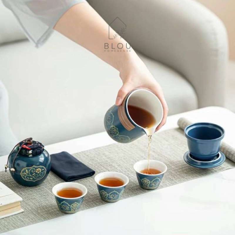 Jual Tea Set Gift Set Premium Keramik Lengkap Hampers Kado Teaset Unik ...