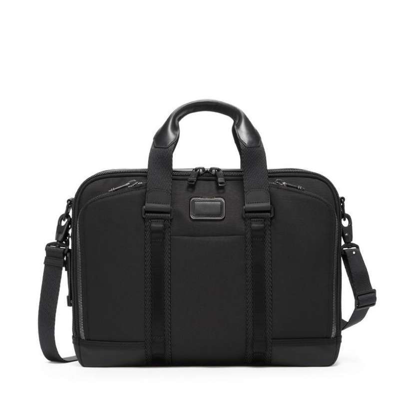 T U M I Alpha Bravo Advanced Brief Laptop 15 inch Tas Kerja Black