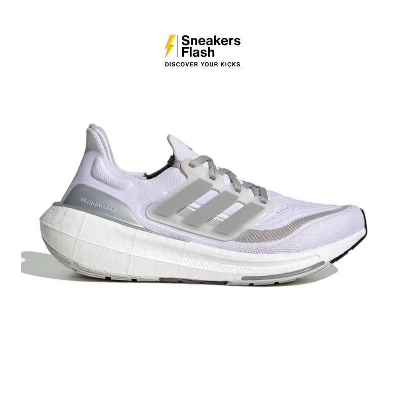 Sepatu Lari Wanita ADIDAS ULTRABOOST LIGHT WHITE SILVER IG8279