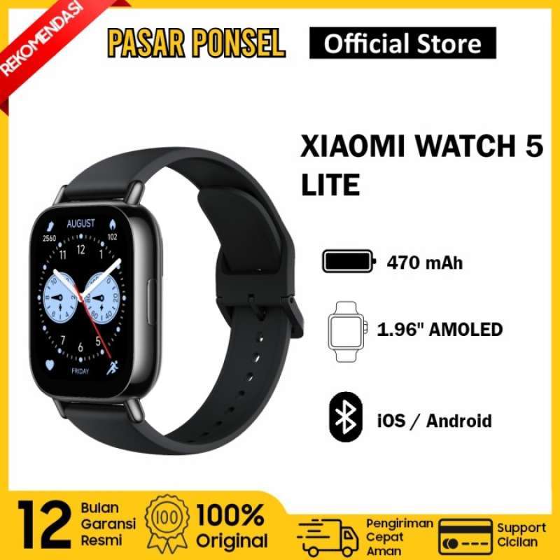 XIAOMI WATCH LITE SMARTWATCH GARANSI RESMI TERMURAH