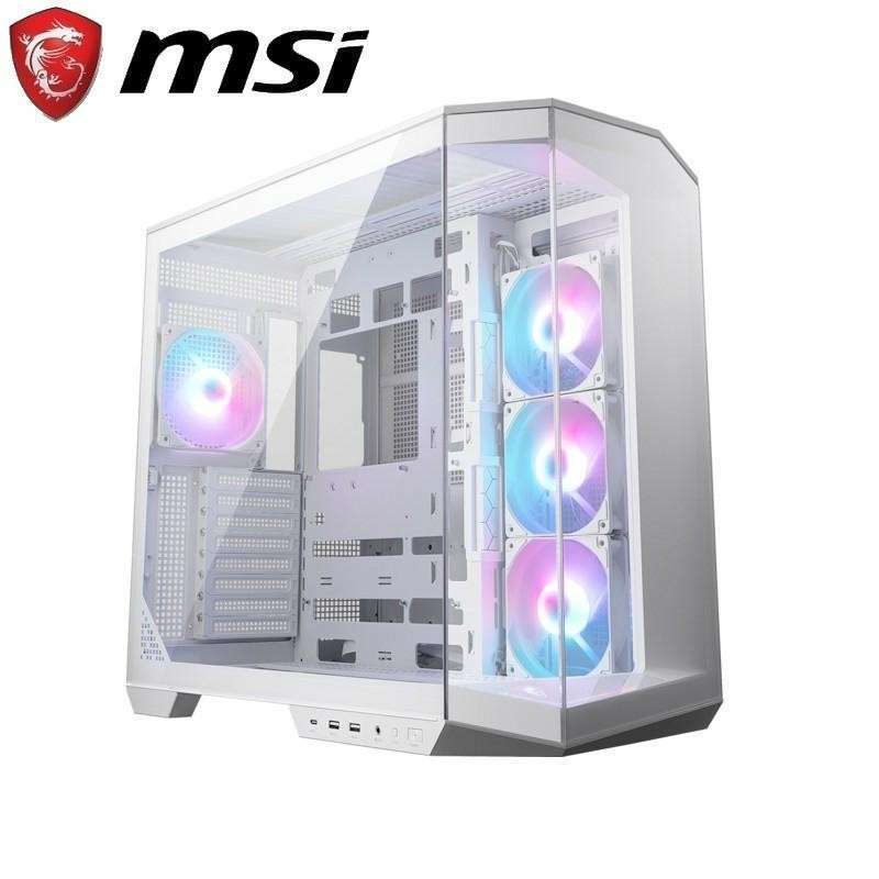 Jual Casing Pc Msi Mag Pano 100r Pz (atx, Panoramic Tempered Glass, 4 ...