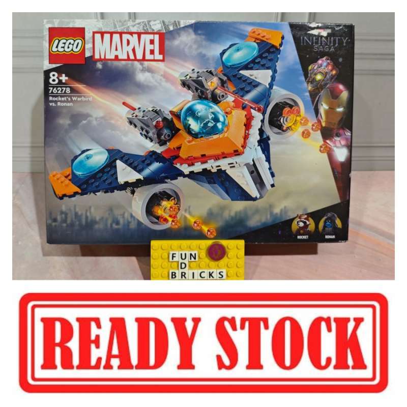 Jual LEGO 76278 Infinity Saga Rocket's Warbird Vs Ronan Di Seller
