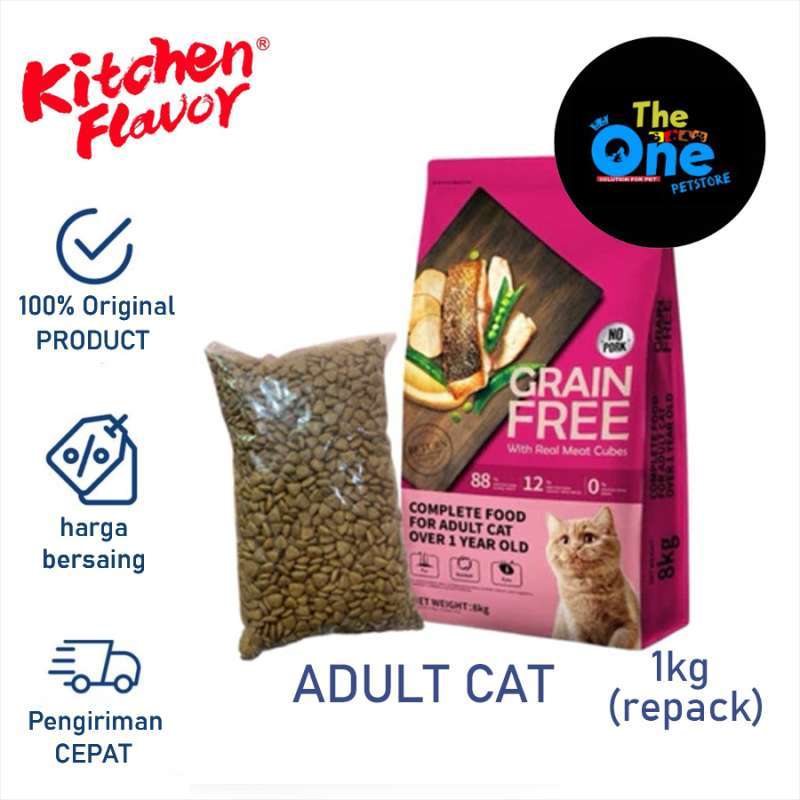 Jual Kitchen Flavor Adult Kemasan Repack 500gr 1kg Kf Dewasa Dry