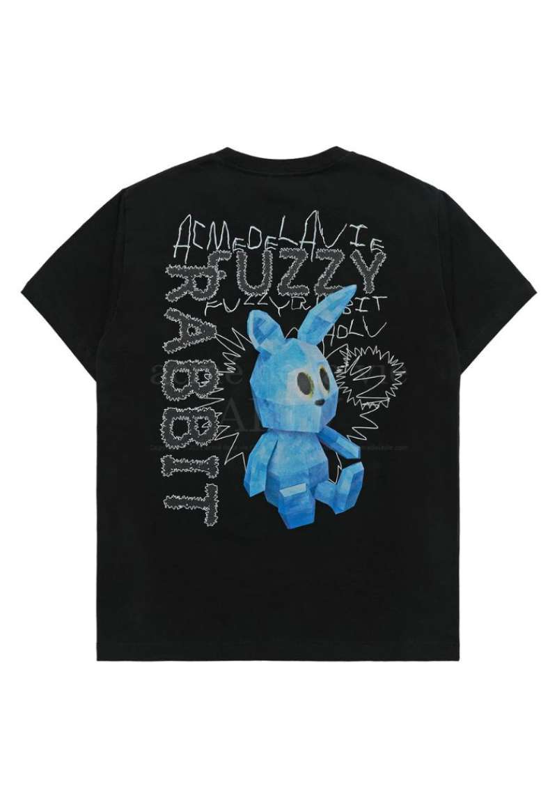 [ADLV] RETRO RABBIT SHORT SLEEVE T-SHIRT /追跡付 ADLV - Acmé de la vie - Retro Rabbit Short Sleeve T-Shirt