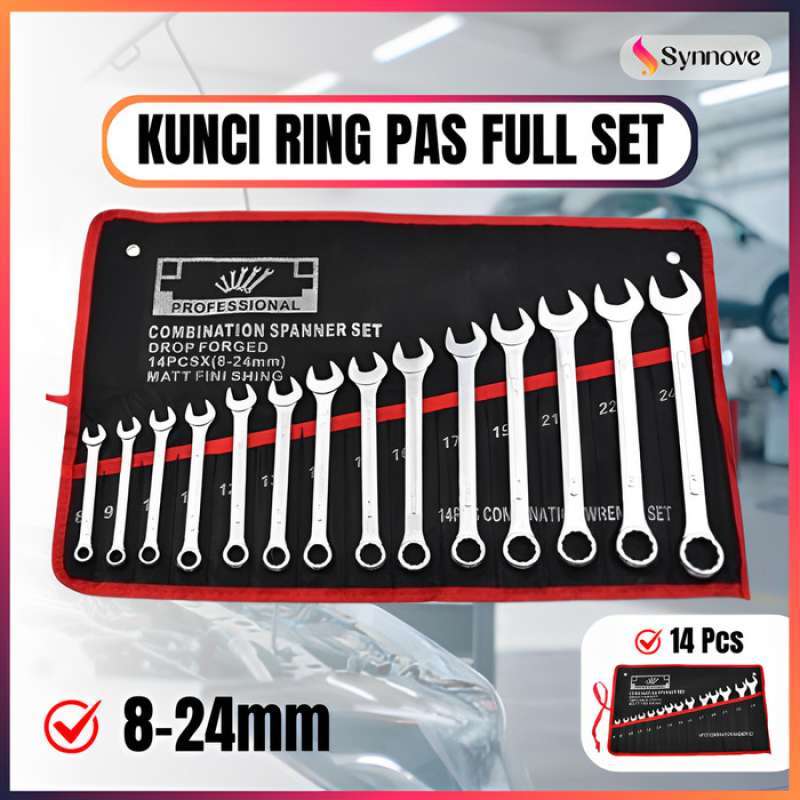 Kunci Ring Pas Set Lengkap