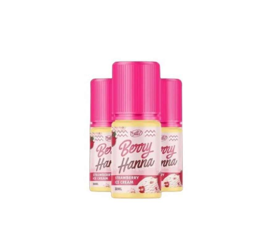 Berry Hanna Salt 30ML 15 MG Strawberry Ice Cream