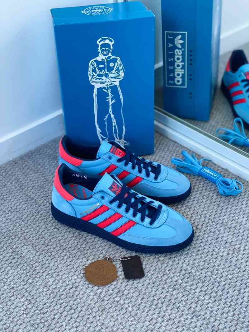 Jual adidas Manchester Spezial Company Light Blue (100