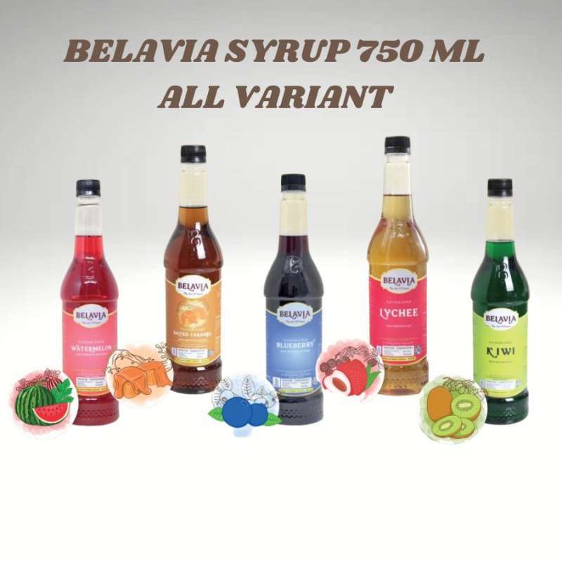 Jual All Variant Belavia Syrup 750 Ml | Belavia Sirup 750 Ml Di Seller ...