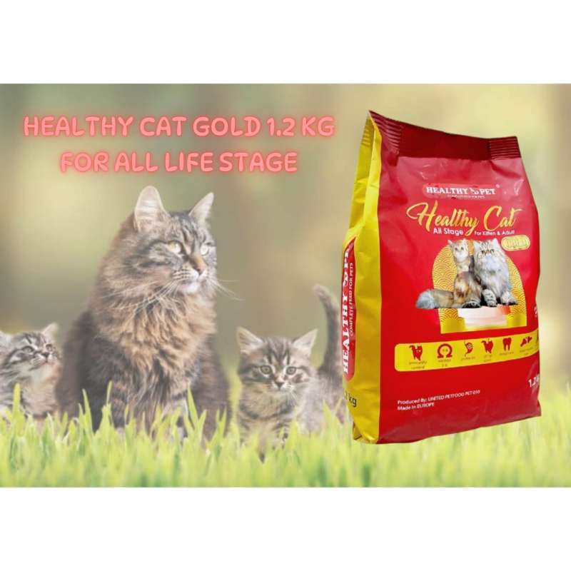 Jual Healthy Cat Gold 1,2 Kg Freshpack For All Life Stage Adult ...