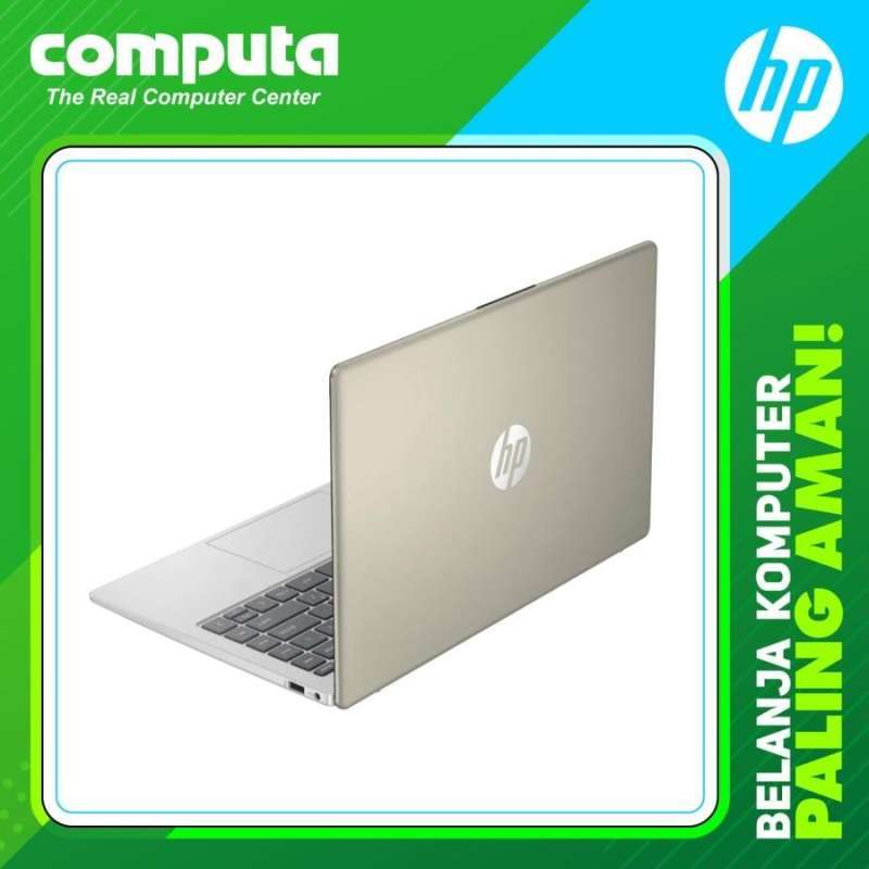 HP Laptop 14 Inch dengan AMD Ryzen 5, 8GB RAM, dan SSD 512GB, Resolusi FHD 1920x1080. Ideal untuk Pengguna yang Mengutamakan Grafis Handal dan Kecepatan