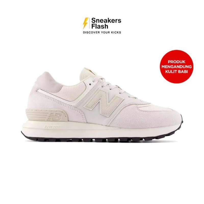 Sepatu Sneakers Pria NEW BALANCE 574 LEGACY WHITE GREY U574LGWD