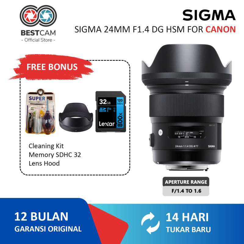 Sigma 24MM DG HSM Art Lens for Canon EF Mount