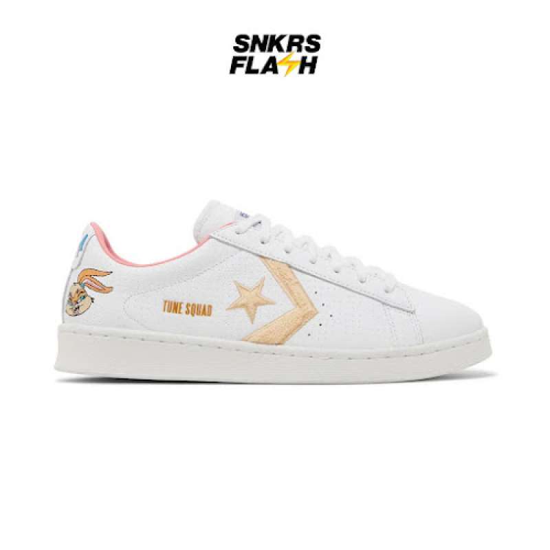 Sepatu Converse Pro Converse Leather White Gold Sepatu Sneakers