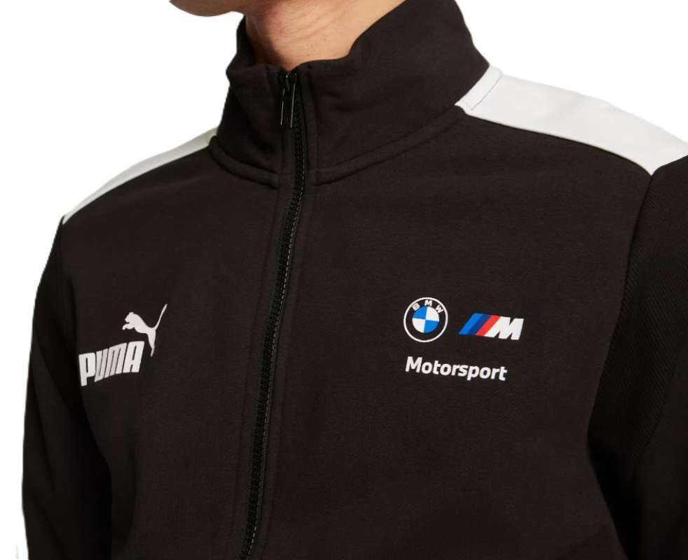 Jaket Pria BMW MMS MT7+ SWEAT JACKET PUMA Black 627453 01