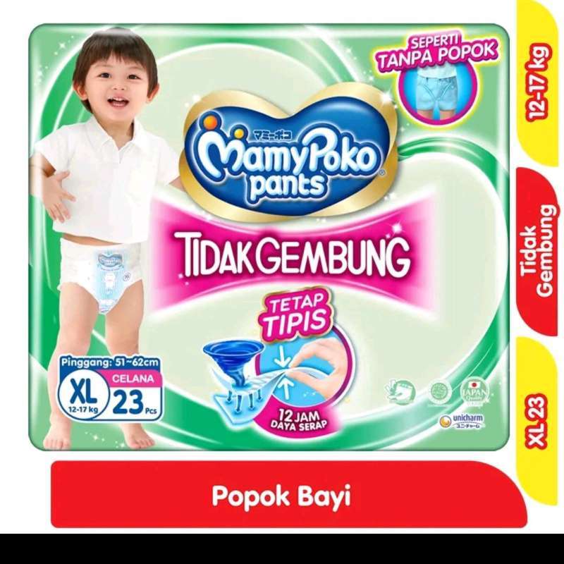 Mamy Poko Pants Diaper Xl Size MamyPoko Pants Extra Absorb Ukuran