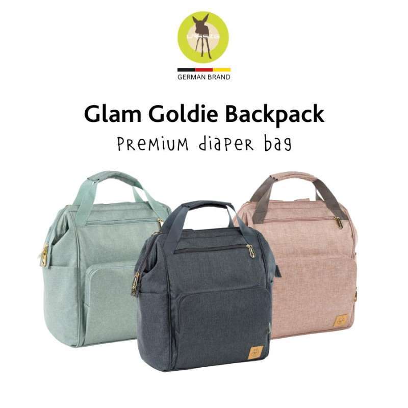 Promo Lassig Glam Goldie Diaper Bag Backpack Tas Popok Bayi