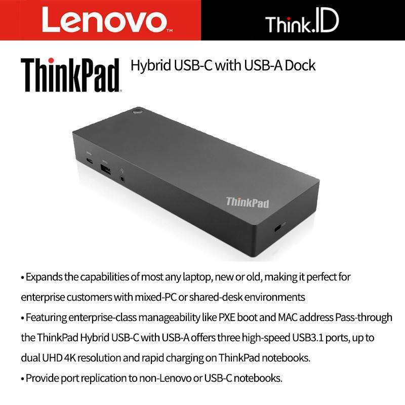Lenovo ThinkPad Hybrid USB-C Dock 40AF ThinkPad Hybrid USB-C with