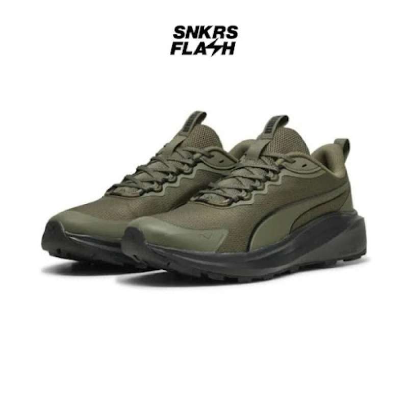 Promo Sepatu Lari Pria Puma Skyrocket Lite Tr Green 31078102