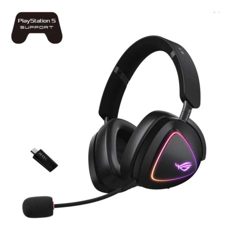 Asus ROG Delta II Tri-Mode Wireless Gaming Headset For PS4 PS5 PC Nintendo  Switch