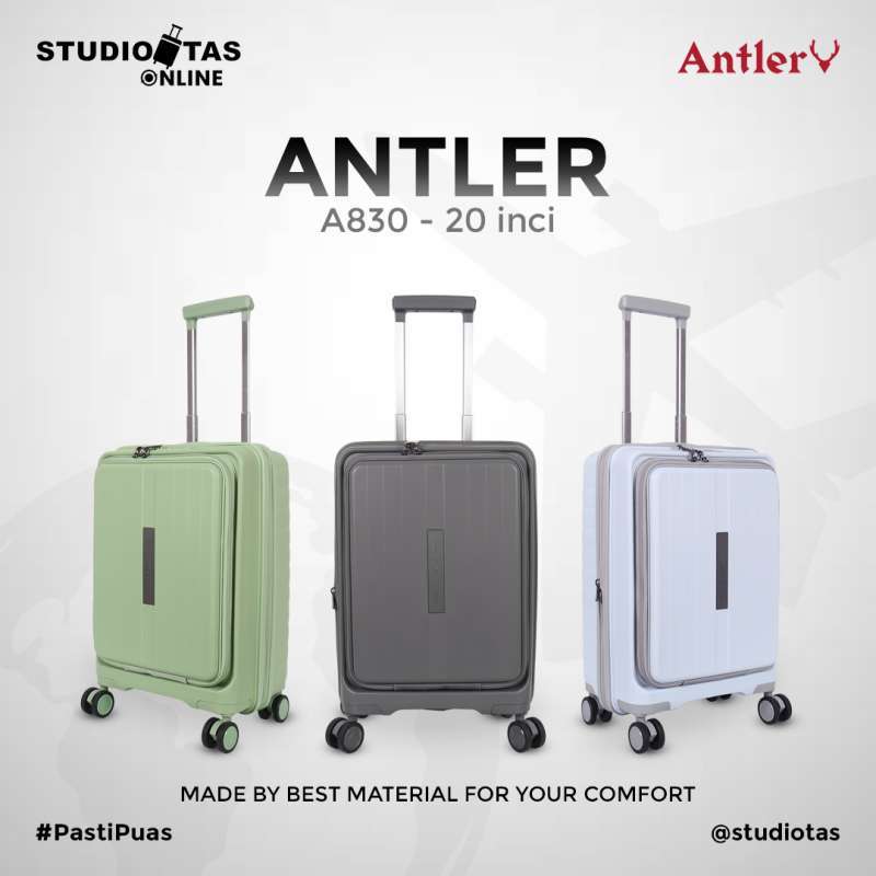 Promo Antler Koper 20 Inci A830-55-20 Diskon 50% Di Seller Studio Tas ...