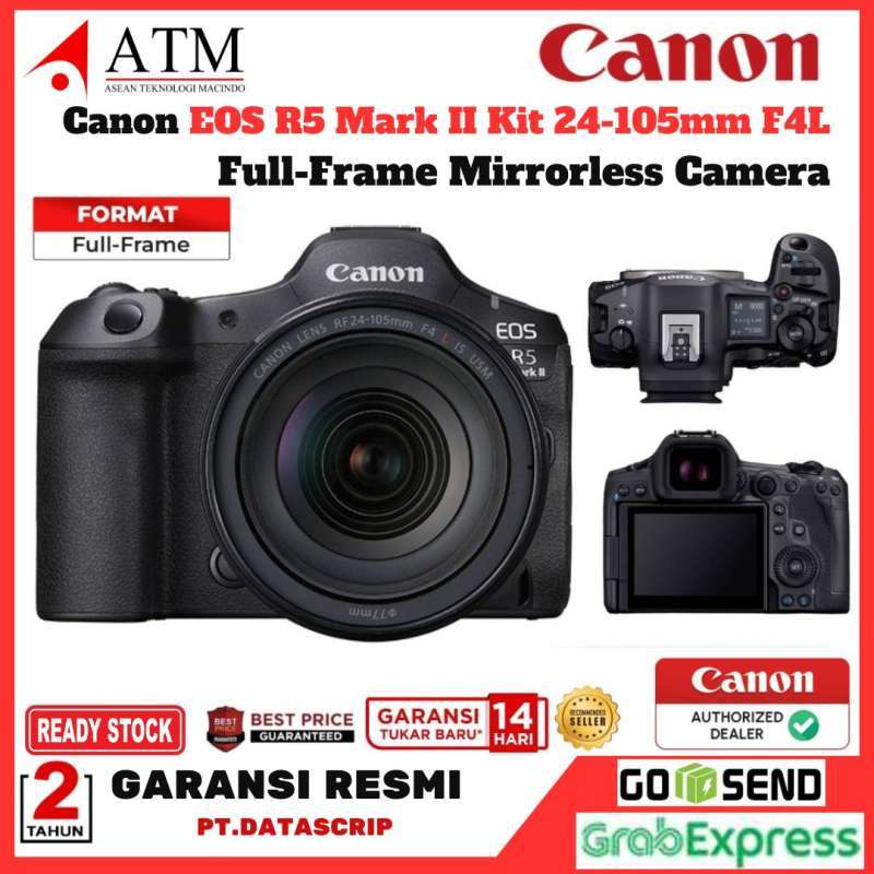 Mirrorless Camera Canon Cheapest Dslr Canon EOS R5 II Kit 24-105mm