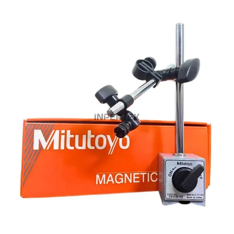 Support Magnétique Mitutoyo 7011S-10 Pour Indicateur à Cadran - Neuf Sous Emballage - Origine Japon