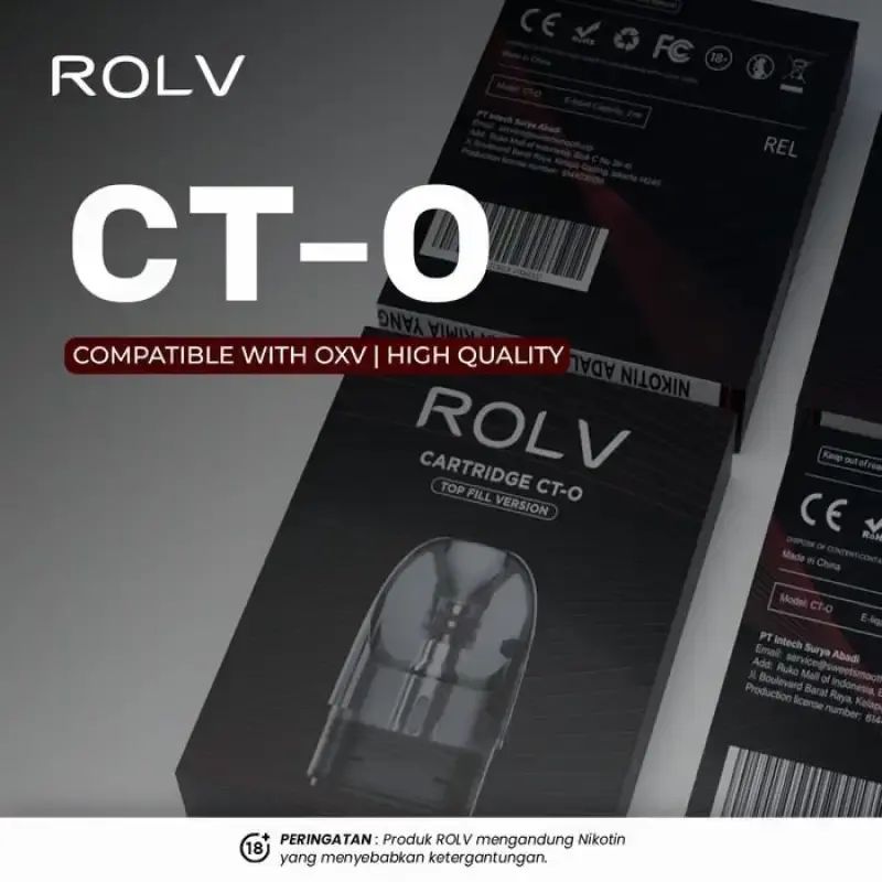 Promo Cartridge Ct-o By Rolv Compatible Oxva Xlim Pro Pod - 1 Pcs / 1 ...