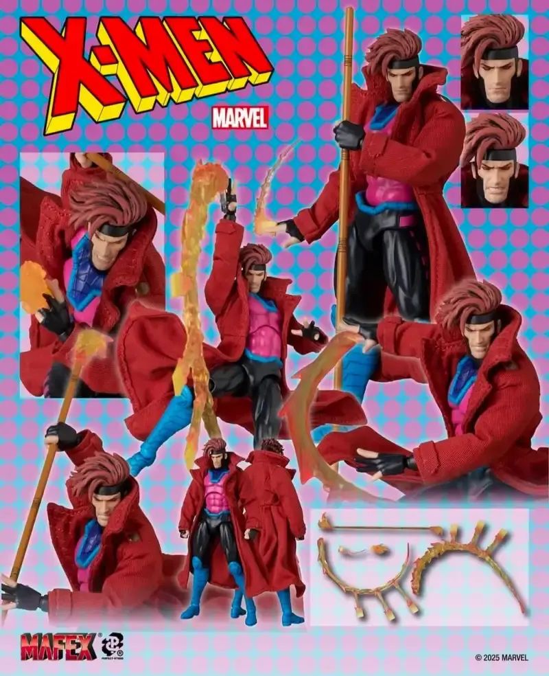 Jual [medicom] Mafex No.287 Gambit (comic Variant Ver.) Di Seller