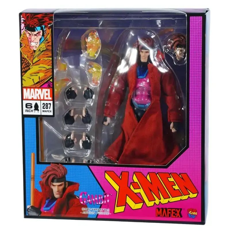 Jual [medicom] Mafex No.287 Gambit (comic Variant Ver.) Di Seller