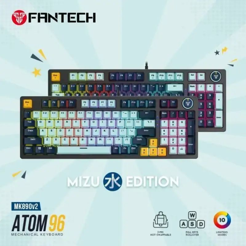Jual Fantech Atom96 Mk890v2 Mechanical Gaming Keyboard Di Seller Eon ...